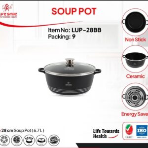 قابلمه گرانیتی لایف اسمایل سایز 28 مدل P7