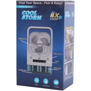 پنکه رومیزی رطوبت ساز Cool Storm