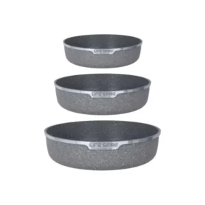 سرویس تابه 3 پارچه لایف اسمایل مدل P7CK-6-4