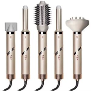 سشوار حرفه ای 1000 وات کمی مدل KM-6908 5in1 - وانیلی