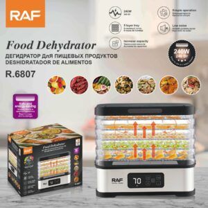 میوه خشک کن 6لیتر راف مدلR.6807