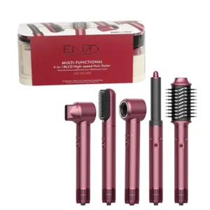 ست سشوار و حالت‌دهنده ۵ کاره انزو مدل EN-502 با موتور BLDC | ENZO EN-502 5-in-1 Hair Styler Set BLDC Motor
