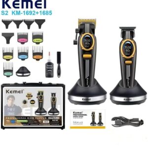 ست اصلاح موی سر و صورت KEMEI KM-1692+1685