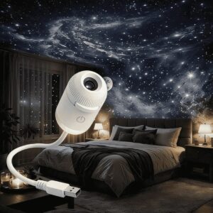 چراغ خواب و پروژکتور کهکشان Starry Sky با 7 دیسک